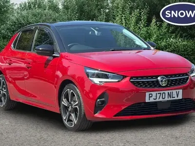 Used Vauxhall Corsa Ultimate 101 HP (74 kW) 2020 Red Hatchback