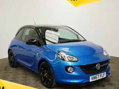 Used Vauxhall Adam 70 HP (51 kW) 2017 Blue Hatchback