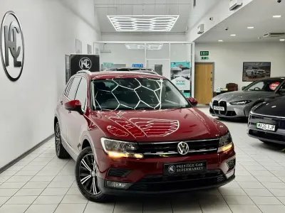 Used VW Tiguan SE 147 HP (108 kW) 2018 Red SUV