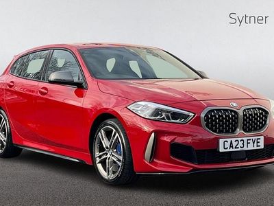 Used BMW M135 Shadowline 302 HP (222 kW) 2023 Red Hatchback