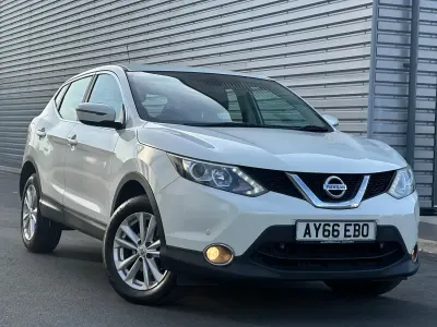Used Nissan Qashqai S 130 HP (95 kW) 2016 White SUV