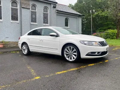 Used VW CC GT 2013 White Sedan