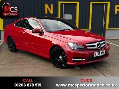 Used Mercedes C250 Sport Edition 2015 Red Coupe
