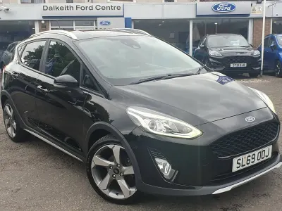 Used Ford Fiesta Active X 125 HP (91 kW) 2019 Black Hatchback
