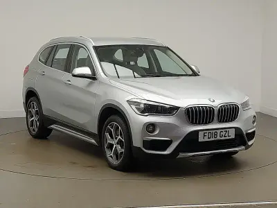 Used BMW X1 xLine 192 HP (141 kW) 2018 Silver SUV