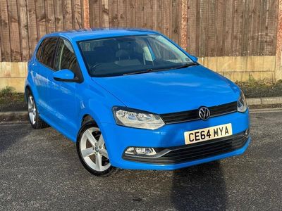Used VW Polo SEL 2014 Blue Hatchback