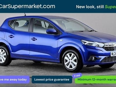 Used Dacia Sandero Expression 91 HP (66 kW) 2024 Blue Hatchback
