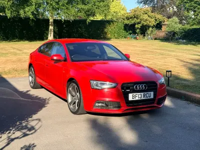 Used Audi A5 Black Edition 2013 Red Coupe