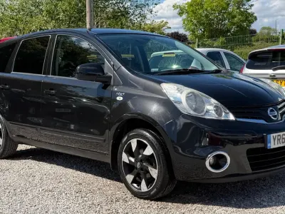 Used Nissan Note N-TEC 2012 Black Hatchback
