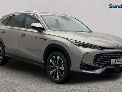 Metallic sterling silver Used 2024 MG HS Trophy SUV | £18,716 (Good price)