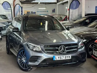 Used Mercedes GLC220 AMG Line Premium 170 HP (125 kW) 2017 Grey SUV