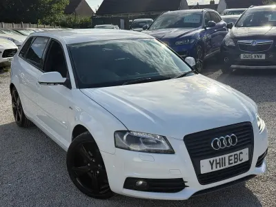 Used Audi A3 Black Edition 170 HP (125 kW) 2011 White Hatchback