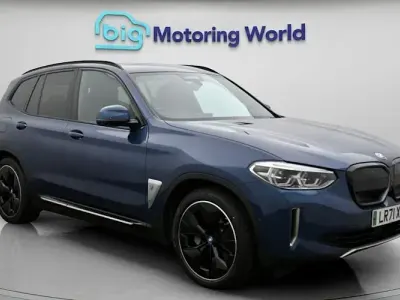 Used BMW iX3 210 kW (286 HP) 2021 Blue SUV