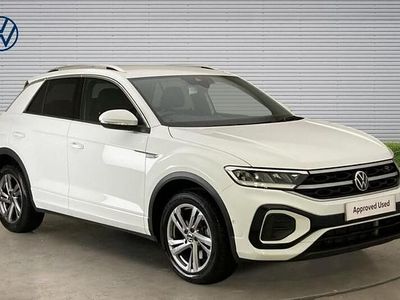 Używany VW T-Roc R-line 150 KM (110 kW) 2024 Biały SUV