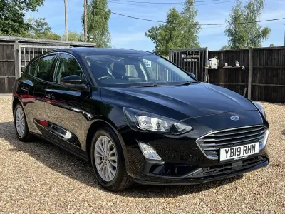 Used Ford Focus Titanium 125 HP (91 kW) 2019 Black Hatchback