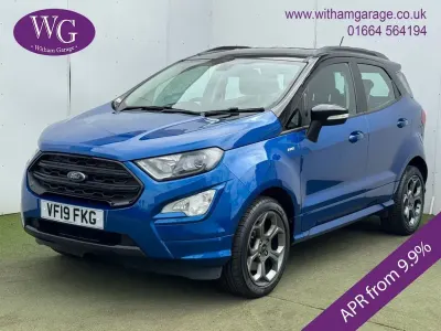 Used Ford Ecosport ST-Line 125 HP (91 kW) 2019 Blue SUV