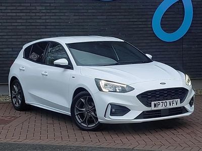 Used Ford Focus ST-Line 120 HP (88 kW) 2020 White Hatchback