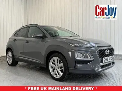 Used Hyundai Kona Premium 120 HP (88 kW) 2018 Grey SUV