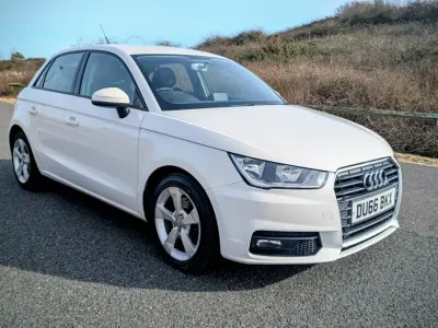Begagnad Audi A1 Sport 2016 Vit Halvkombi