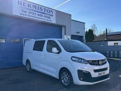 Used Vauxhall Vivaro Sportive 120 HP (88 kW) 2021 White MPV