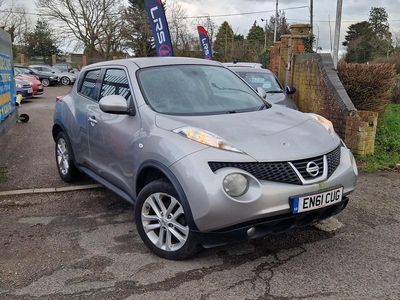 Used Nissan Juke Acenta 2012 Silver SUV