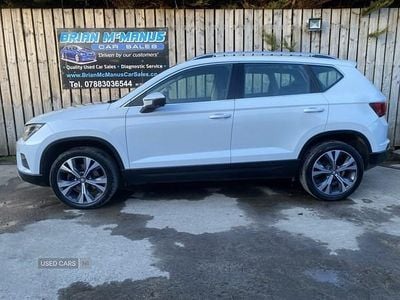 Begagnad Seat Ateca Ecomotive 115 HK (84 kW) 2018 Vit SUV