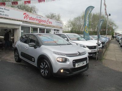 Begagnad Citroën C3 Flair 110 HK (80 kW) 2017 Silver Halvkombi
