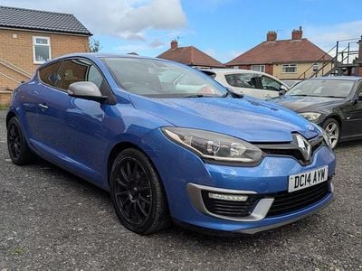 Used Renault Mégane GT Line GT-Line 130 HP (95 kW) 2014 Blue Coupe