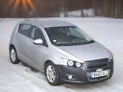 Silver Used 2012 Chevrolet Aveo LTZ Hatchback | £2,790 (Fair price)