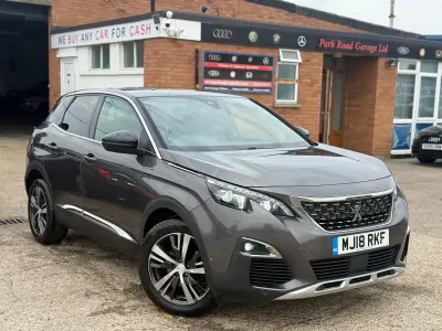 Used Peugeot 3008 GT-line 130 HP (95 kW) 2018 Grey SUV