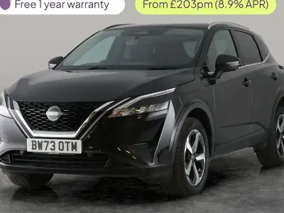 Used Nissan Qashqai N-Connecta 140 HP (102 kW) 2023 Black SUV