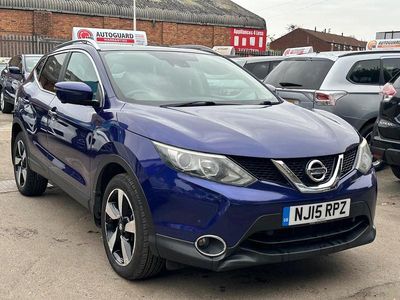Used Nissan Qashqai N-TEC 115 HP (84 kW) 2015 Blue SUV