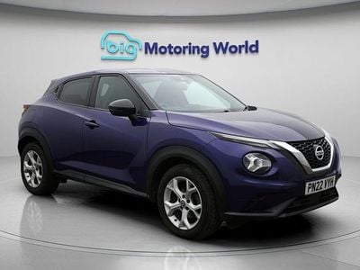 Used Nissan Juke N-Connecta 114 HP (83 kW) 2022 Blue SUV