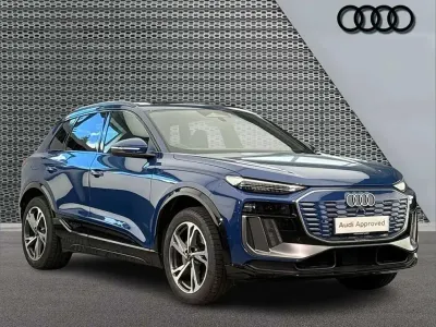 Used Audi Q6 e-tron S-Line 284 kW (387 HP) 2024 Blue SUV