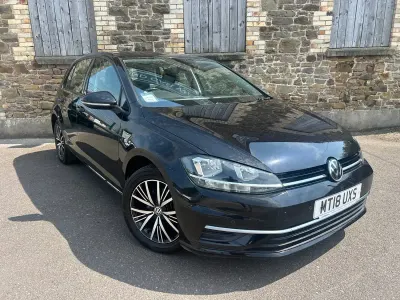 Used VW Golf VII SE 150 HP (110 kW) 2018 Black Hatchback