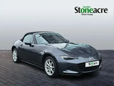 Used Mazda MX5 128 HP (94 kW) 2018 Grey Cabriolet