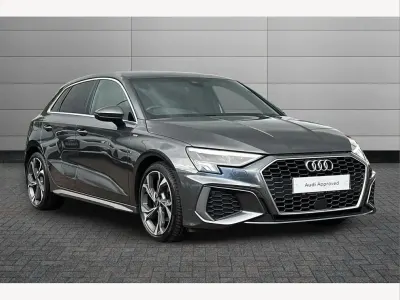 Used Audi A3 S-Line 116 HP (85 kW) 2022 Daytona grey Sedan
