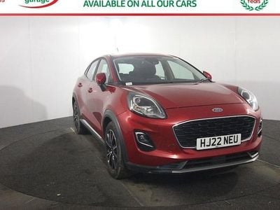 Used Ford Puma Titanium 125 HP (91 kW) 2022 Red SUV