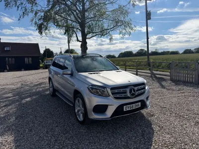 Used Mercedes GLS350 AMG line 2018 Silver SUV
