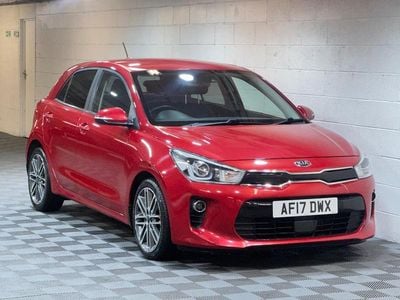 Used Kia Rio First Edition 2017 Red Hatchback