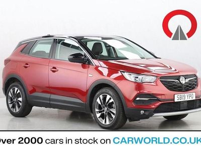 Used Vauxhall Grandland X Sport 130 HP (95 kW) 2019 Red SUV