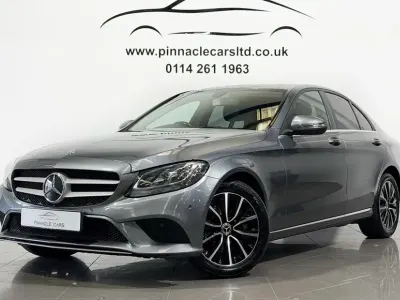 Używany Mercedes C220 SE 194 KM (142 kW) 2019 Szary Sedan/Limuzyna