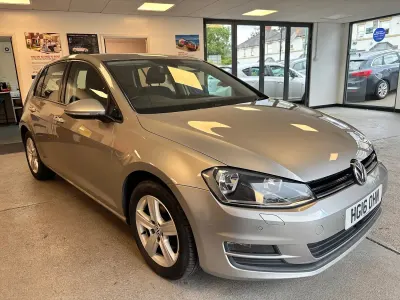 Used VW Golf VII Edition 125 HP (91 kW) 2016 Silver Hatchback