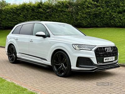 Used Audi Q7 S-Line 286 HP (210 kW) 2020 White SUV