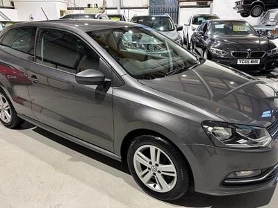 Used VW Polo Match 75 HP (55 kW) 2016 Grey Hatchback