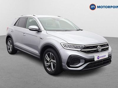 Silver Used 2022 VW T-Roc R-line SUV | £21,149 (Fair price)