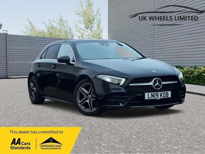 Used Mercedes A200 Executive 163 HP (119 kW) 2019 Black Hatchback