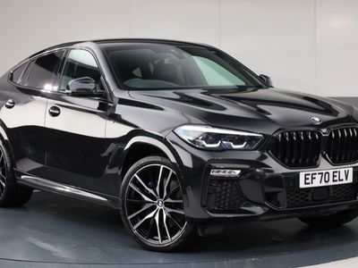 Used BMW X6 M Sport 282 HP (207 kW) 2021 Black SUV