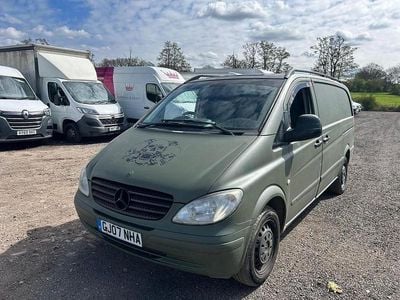 Begagnad Mercedes Vito 2007 Grön Van