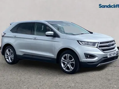 Gebraucht Ford Edge Titanium 180 PS (132 kW) 2017 Silber SUV